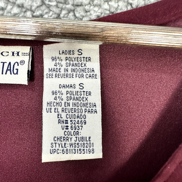 Vintage 90s Maxi Dress Women Small Red Sleeveless Jumper Boho Whimsigoth Friends - Picture 5 of 5